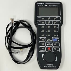 MRC Prodigy Express DCC Handheld Controller and Cable 1408 Model Railroad Train